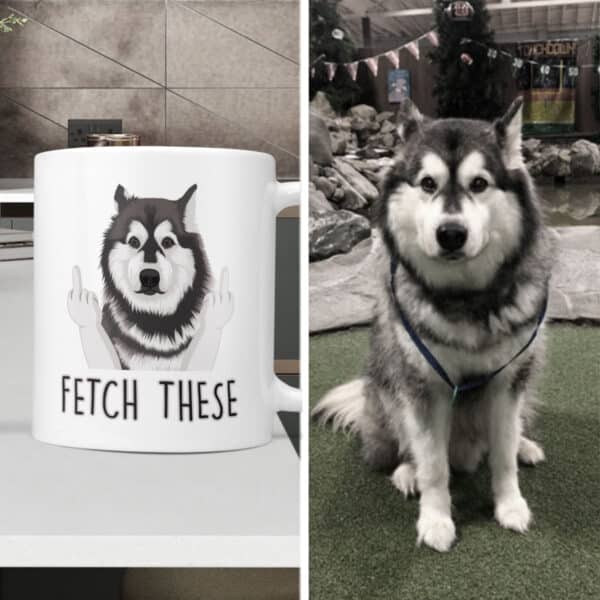 Fetch These Funny Custom Dog Mug 1