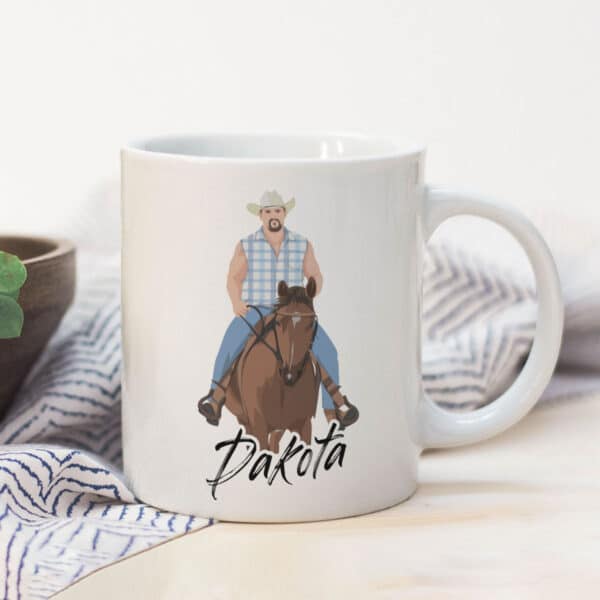 Custom Horse Drawing Mug 3