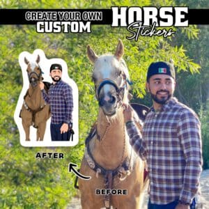 Custom Pet Horse Stickers 2