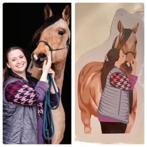 Custom Pet Horse Stickers 4