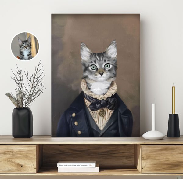 Custom Royal Pet Canvas - The Aristocrat 1