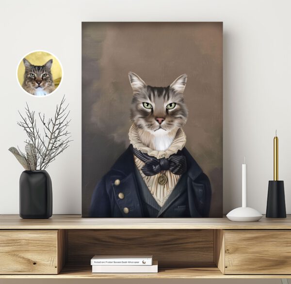 Custom Royal Pet Canvas - The Aristocrat 2