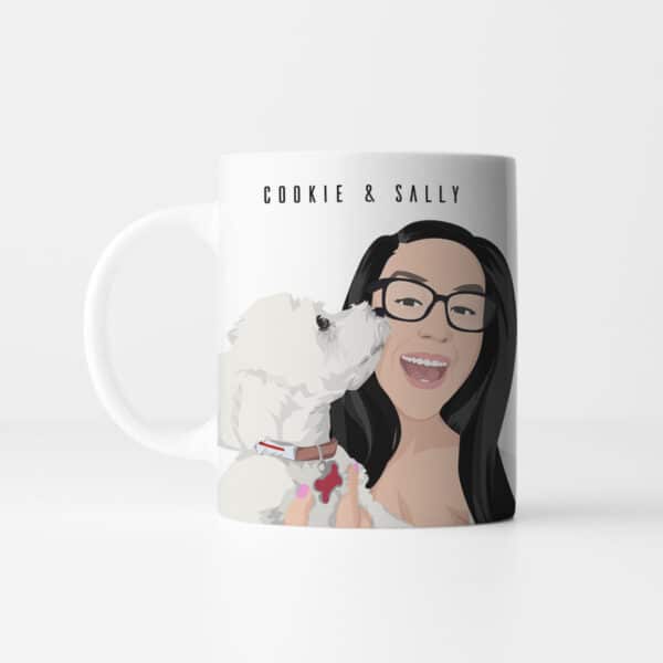 Personalized Dog and Owner Mug 3