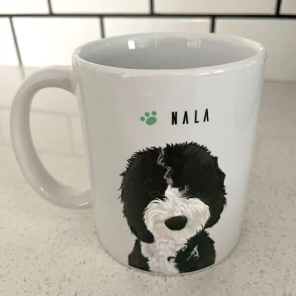 Pet Portrait Mug Personalized 4