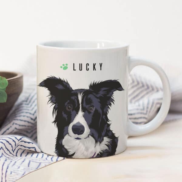 Pet Portrait Mug Personalized 6